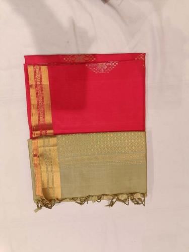 SOFT SILK SAREE WITH BLOUSE